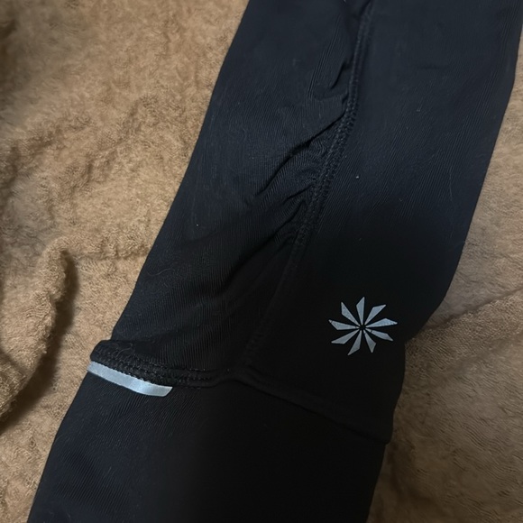 Athleta, black yoga pants - Picture 2 of 5